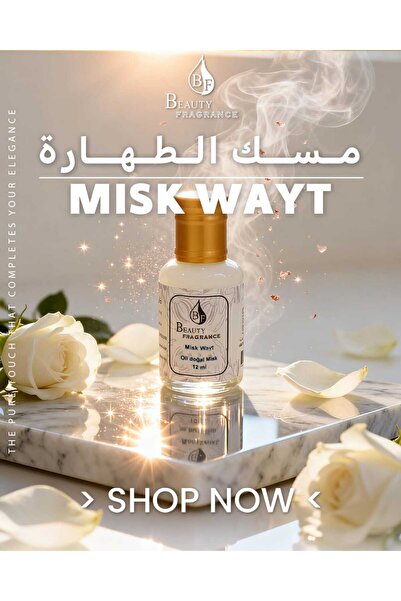 Beauty Fragrance 12 ml Misk-i Tahara (Beyaz) – Kalıcı ve Ferahlatıcı Doğal Es...