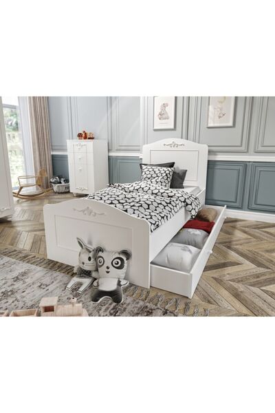 VENATTO Romantic Yavrulu Karyola(100X200)%100mdf