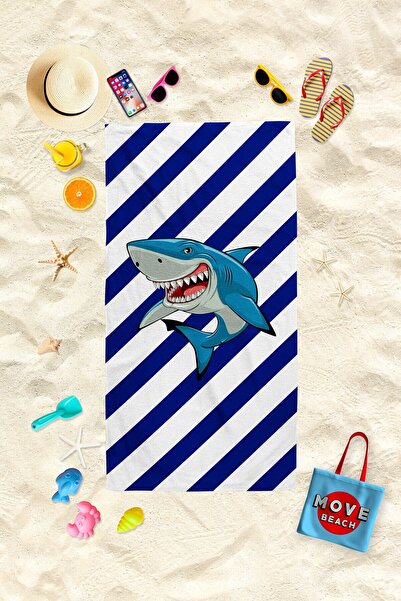 MoveBeach Παιδική πετσέτα θαλάσσης με σχέδια, πετσέτα μπάνιου