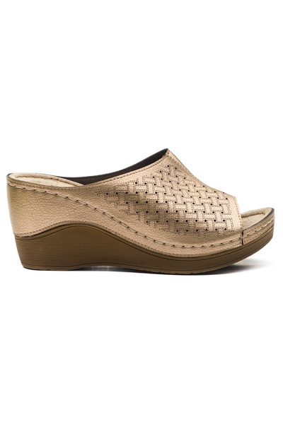 Carlaverde Γυναικείες Παντόφλες Ορθοπεδικές Ψηλή Σόλα Ύψος Τακουνιού 7 εκ 170640