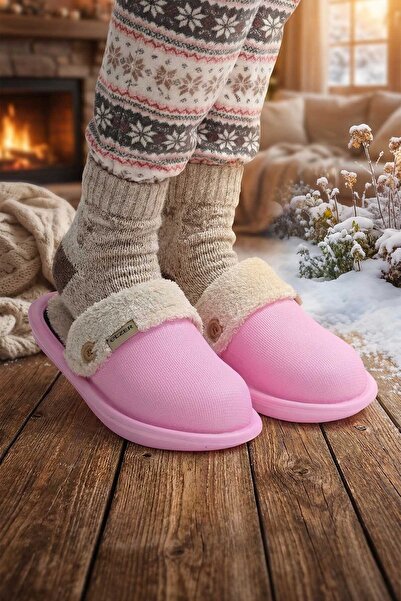 GEZER Kışlık Kadın Islak Zemin Terlik