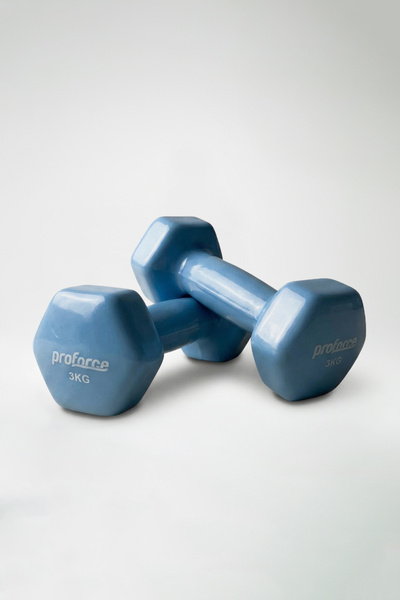 Proforce Vdb Dışı Vinil Kaplı Içi Çelik Döküm Ağırlık Dambıl 3 Kg -tek Adet