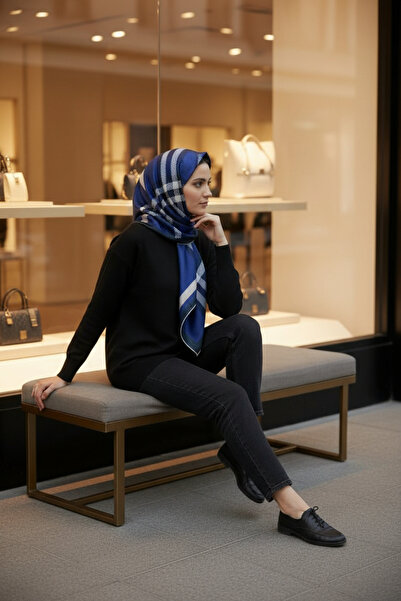 Onur وشاح - وشاح ناعم منقوش من القطن للنساء