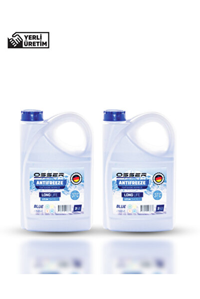 OSSER Mavi Antifriz -37 Derece 2'li Paket (2023)