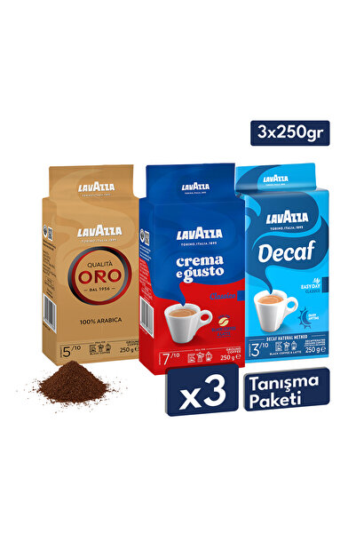 LavAzza Decaf My Easy Day Classico + Qualità Oro + Crema e Gusto Filtre Kahve...