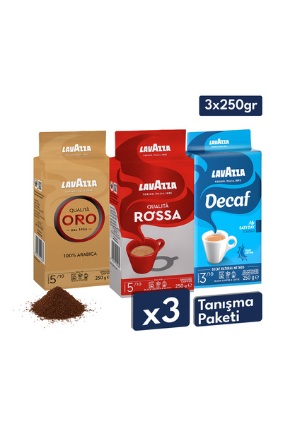 LavAzza Decaf My Easy Day Classico + Qualità Oro + Qualità Rossa Filtre Kahve...