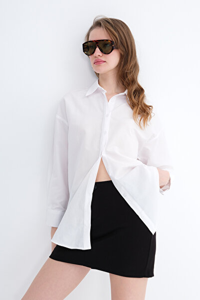 Addax Uzun Kollu Düğmeli Gömlek G2009