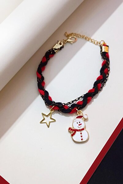 New Obsessions Puravida Christmas Knitted Bracelet