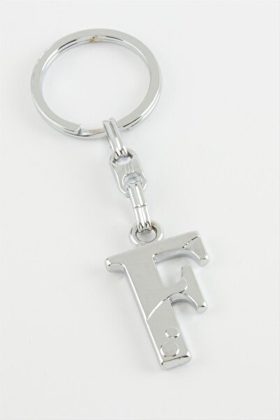 ZERO LAND MTXDPN Breloc metalic cu literă (185020)-F