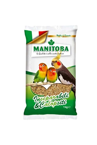 Manitoba طعام طيور للورود، والكوكاتيل، وطيور فيشر - 1 كجم