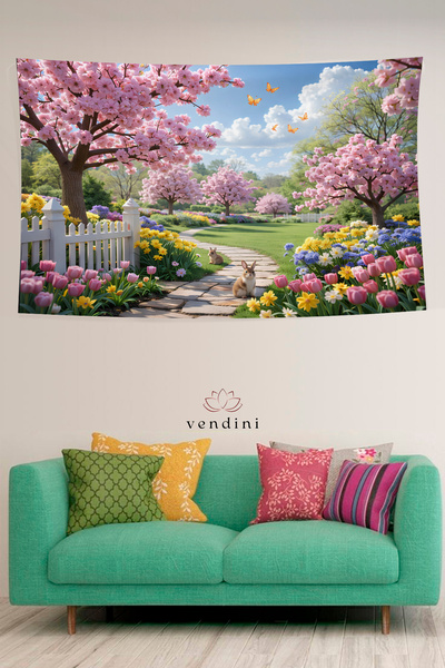 Vendini Good Quality Fabric, Vibrant Colors Wall Tapestry Wall Cloth Wall Tap...