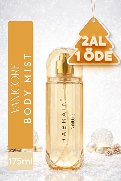 RABRAIN Vanicore Body Mist, Kadın Vücut Spreyi 175ml