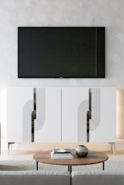 YUMEDİ DESİGN KA1208BS - DÜNYA KONSOL, TV SEHPASI, ÇOK AMAÇLI DOLAP ve KAHVE ...