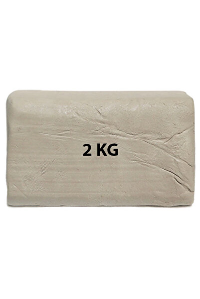 ACUTO Beyaz Kil Seramik Hamuru 2000 gr Beyaz Seramik Hamuru 2 kg Doğal Kil Ça...