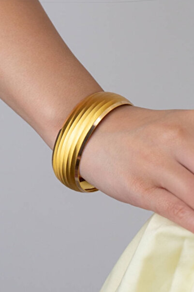 Çgk Çiğdem Gürel Kuyumculuk 20mm Altın Hediyelik Bilezik