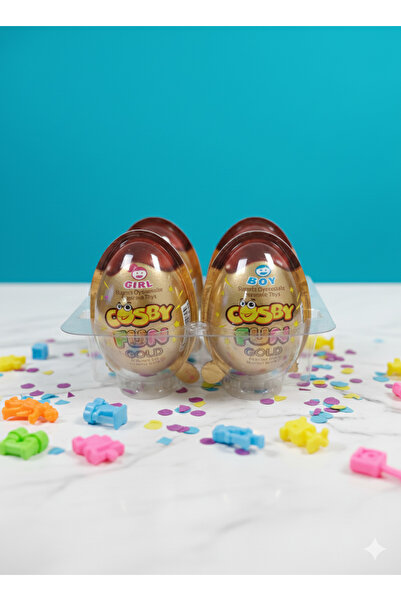 Cosby Fun Gold Egg Sürpriz Yumurta 4*20 G