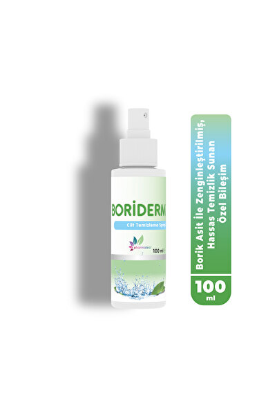 PHARMALEAF İLAÇ VE KOZMETİK Boriderm 100 ml Sprey - Borik Asit ve Bor İçerikl...