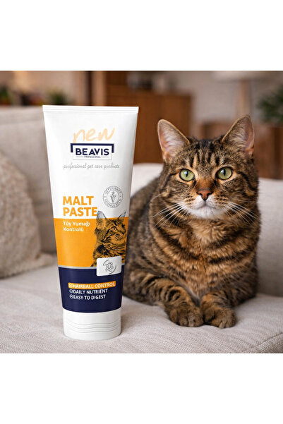 BEAVIS Kedi Tüy Yumağı Önleyici Malt Paste 85 Ml