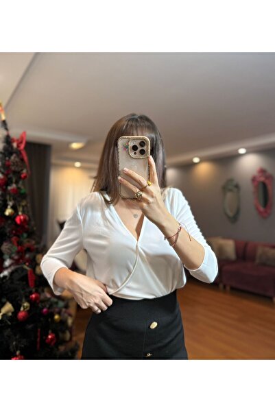 LUJJE Basic V-Neck Cotton Fabric Bodysuit