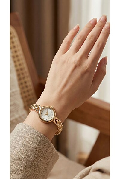 KLISHE Butik Warda Gold Çelik Kadın Saat, Vintage, Luxury Edition, Saat Koleksiyonu 2026