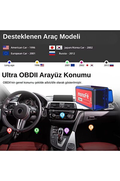 monoFe Ultra v1.5 Akıllı Araç Tanı Cihazı