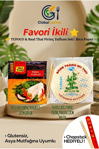 Bamboo Tree 👉Pirinç yufkası & Real Thai Pirinç Yufkası Seti | Rice Paper – G...