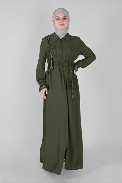 Alvina FİLE DETAYLI PARDESÜ 10377