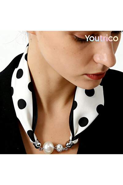 Youtrico وشاح نسائي مغناطيسي جديد، وشاح صغير، ربطة شعر، منشفة 55*10 سم