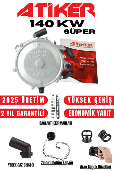 Genel Markalar Vr01-140 Kw Karbüratörlü Regülatör Beyin Yeni Tarih --TOPTAN OTOGAZ-