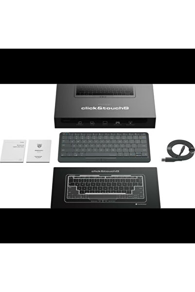 Prestigio Tastatura si mouse fara fir, Prestigio, Click&Touch2, Distributie m...