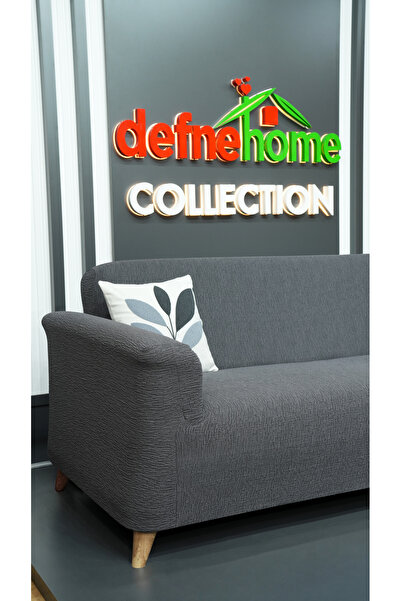defnehome collection Jakar Kumaş Lastikli Kayma Yapmayan 3 Kişilik 1 Adet Büy...