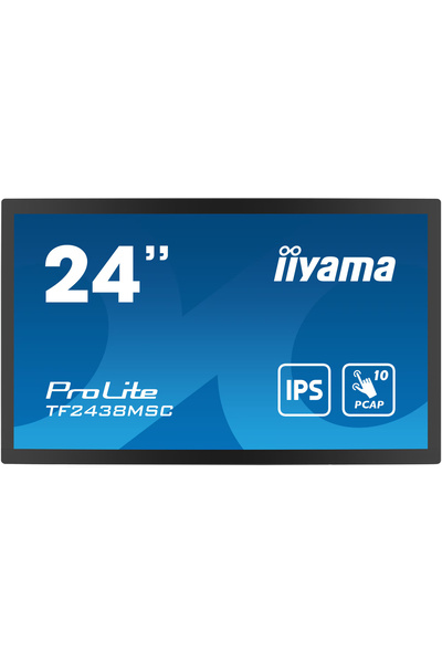 IIYAMA Οθόνη LED IPS ProLite Touch Open Frame TF2438MSC-B1 23,8" Full HD, 5ms, HDMI, Display Port,