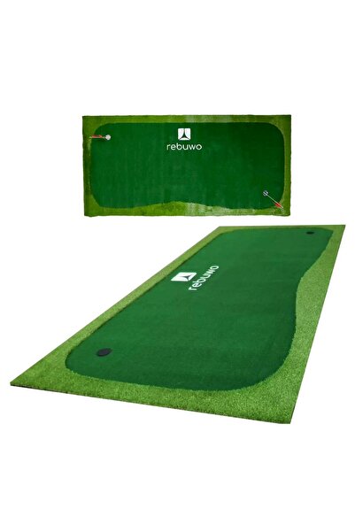 Rebuwo ProGreen Golf Putting Green Antrenman Matı – Suni Çim Golf Vuruş Matı