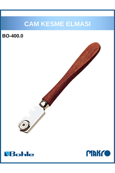 Bohle Silberschnitt Hard Metal Cam Elması Ağaç Saplı