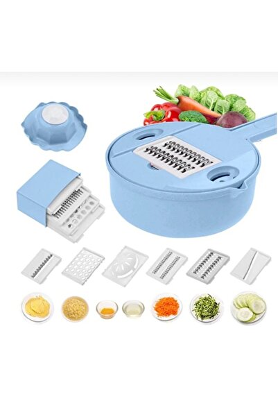 cc bin shihon Smart Vegetable Slicer with Grater (9 in 1) - Vegetable and Salad Slicer and Dehydrator
