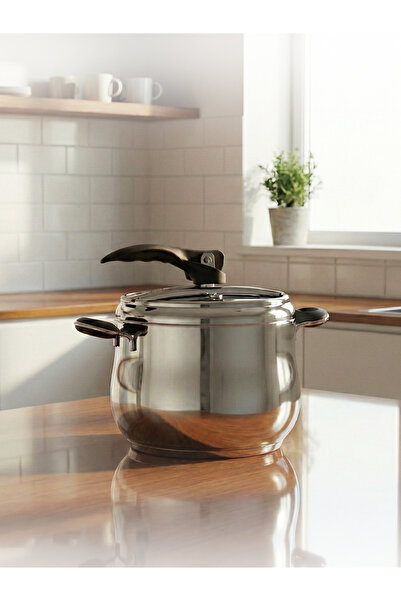 Hascevher Esila Güveç Düdüklü Tencere 12,0 Lt - Siyah