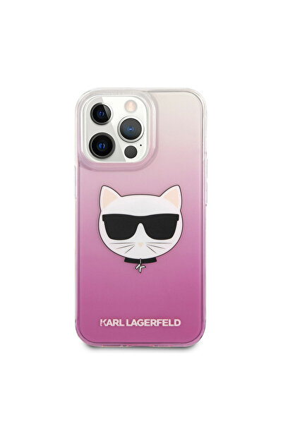 Karl Lagerfeld غطاء حماية لهاتف iPhone 14 Pro مصنوع من مادة TPU الصلبة بتصميم...