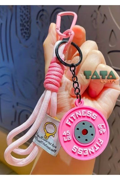 TATA CRAFT Privjesak za torbu sa temom fitnesa i sporta