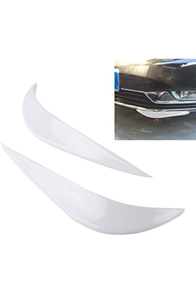 Yuwell YU WELL Car Bumper Protection Guard Front and Rear Universal Car Bumper Guard White