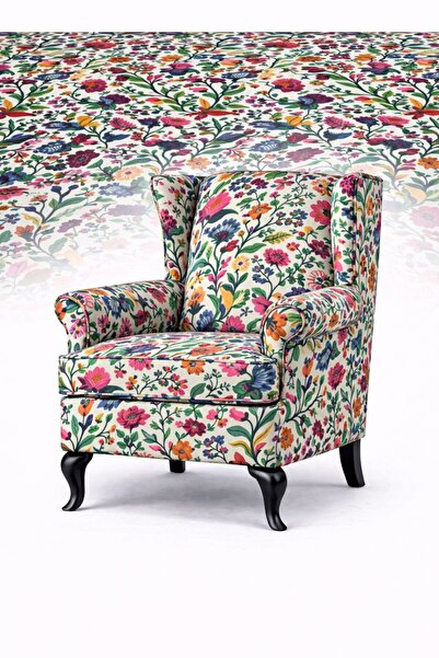 Eys Botanik çiçekli canlı desen dijital baskı kumaş garantili