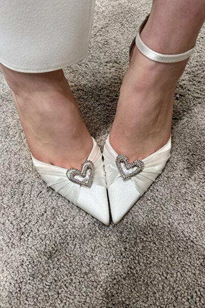 MARCATELLI Saten Olivia Gelin Ayakkabısı