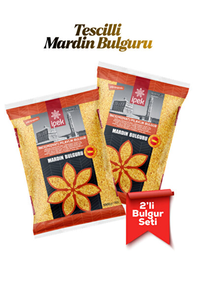 İpek İnce (Midyat) Pilavlık Bulgur 5 Kg x 2 Adet