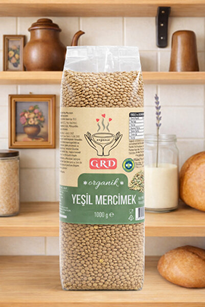 GRD Yeşil Mercimek 1000 gr : Sağlıklı Sofraların Temeli!