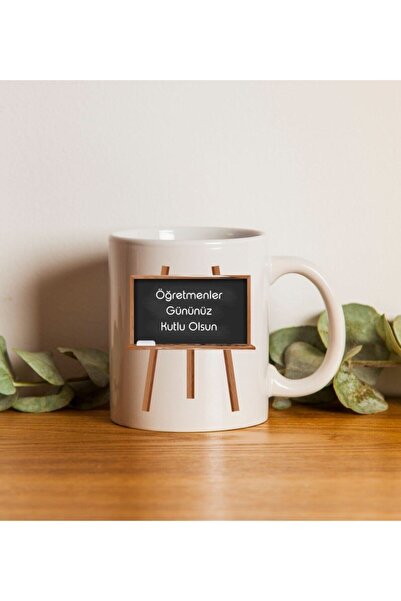 LİNOVERA Special Writing Board Model Mug for Teacher's Day