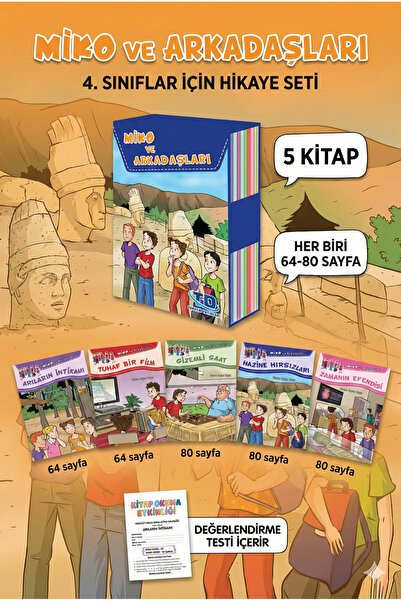 Tandem Yayınları 4. sınıf okuma kitapları Miko Ve Arkadaşları + Değerlendirme...