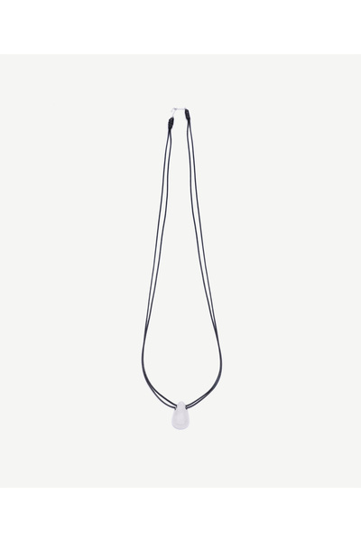 Yargıcı Long Necklace with Metal Tip Detail