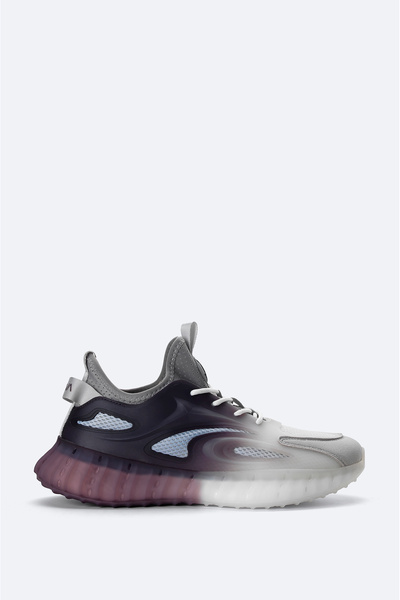 Avva Erkek Gri Nefes Alan Hafif Sneaker Ayakkabı A41Y8024