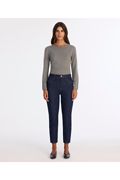 Yargıcı Mom Normal Waist Pants