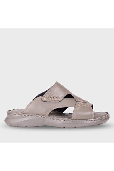 Forelli TUNA-G Erkek Deri Terlik Stone