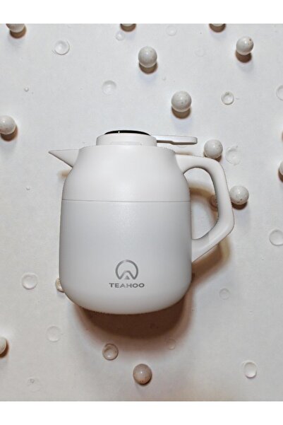 WDS WDA Smart Insulated Thermos Coffee Pot, 1.1 Litres, White